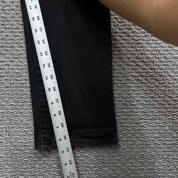 J.Crew Jeans 484 Slim Men's Size 36 Black Mid Rise 31in Inseam - Picture 7 of 14